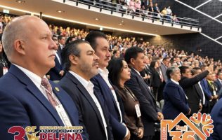 Acompaña Sección 36 del SNTE a Delfina Gómez en su Tercer Informe