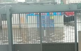 Afectan lluvias acceso al hospital del ISSSTE en Tultitlán