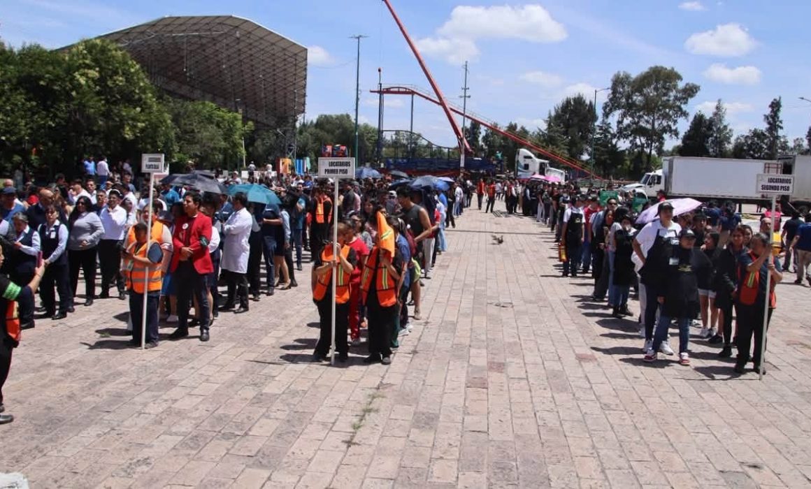 Agradece Izcalli participación de +500 personas en el Simulacro Nacional
