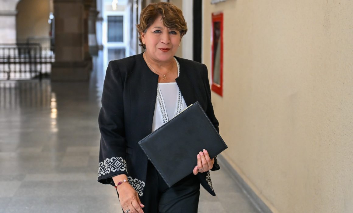 Alista Delfina Gómez Tercer Informe bajo el lema "El Poder de Cumplir"