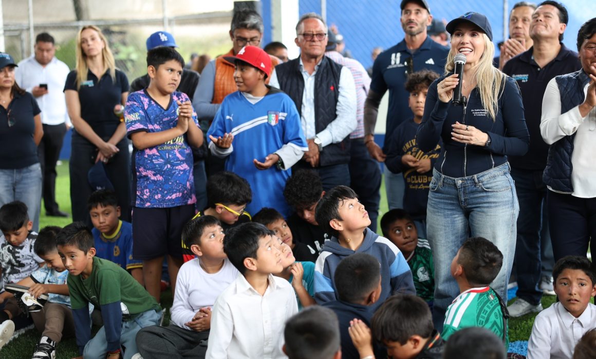 Amplía Huixquilucan espacios deportivos y anuncia más obras para 2027