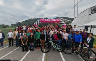 Anuncia alcaldesa nueva pista de atletismo con tartán en Amecameca