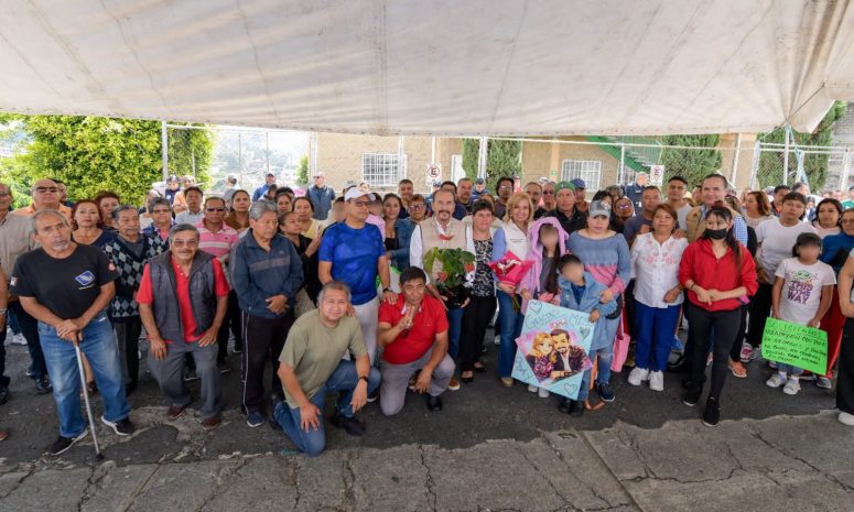Arranca Atizapán nueva obra de concreto hidráulico en La Margarita