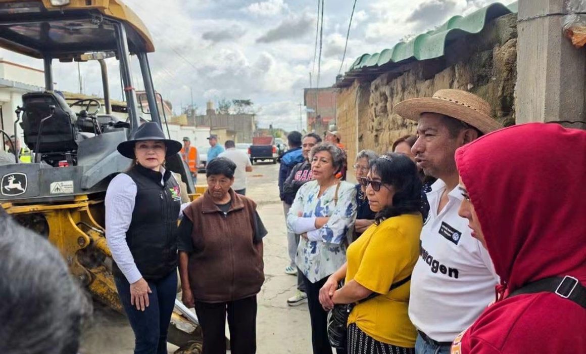 Arrancan obras viales en dos comunidades de Amecameca