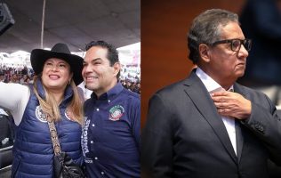 Asisten Higinio Martínez y Enrique Vargas a evento sindical en Edomex