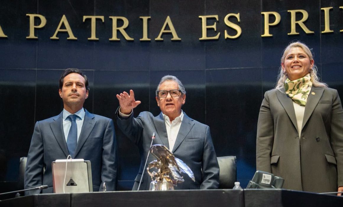 Asume Higinio Martínez presidencia del Senado; reafirma pacto con Edomex