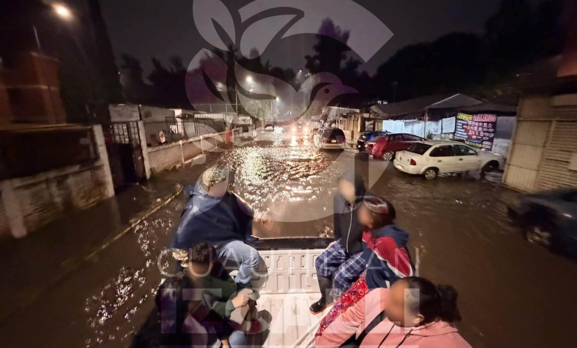 Atiende Cuautitlán Izcalli afectaciones por lluvia y granizo