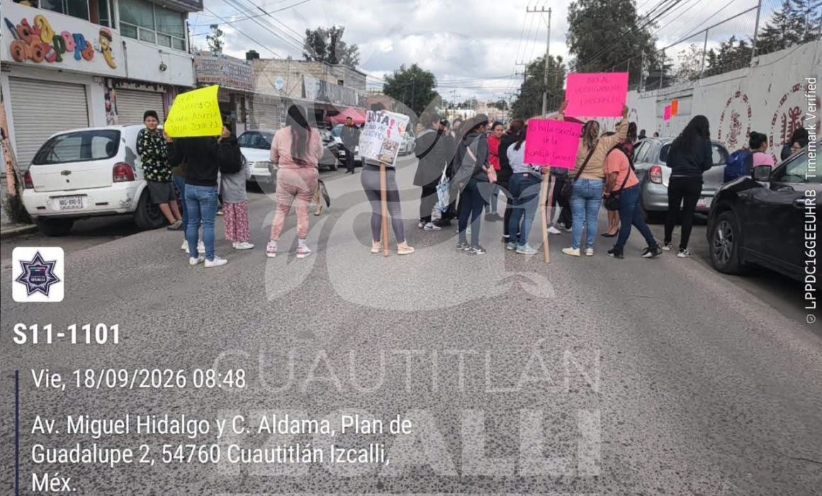 Atiende Gobierno de Izcalli concentración y apoya para liberar vialidad