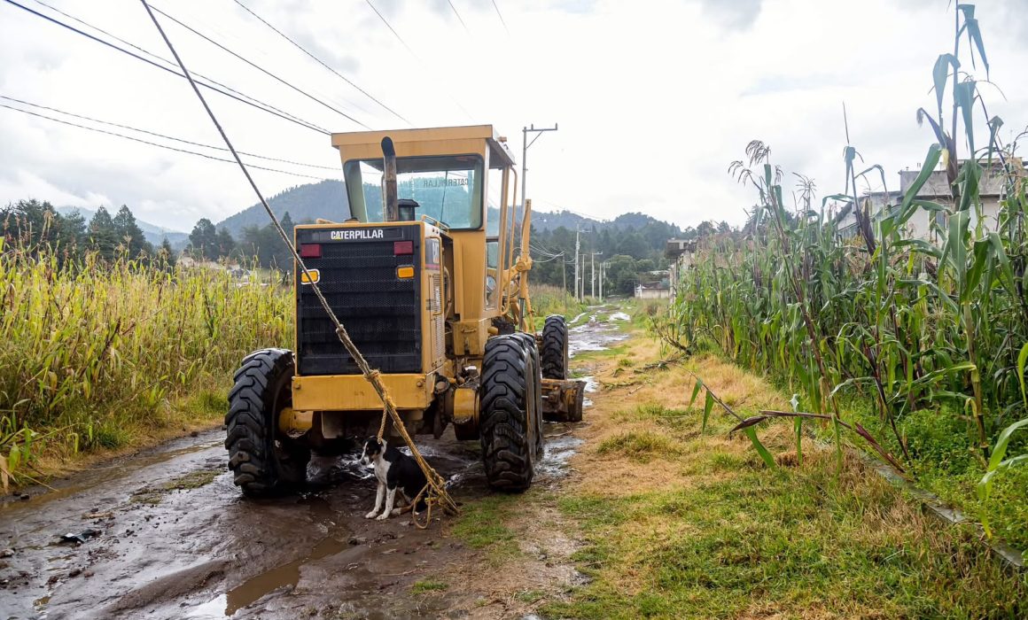 Atiende gobierno de Tianguistenco rezago vial de 40 años en El Mirasol