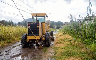 Atiende gobierno de Tianguistenco rezago vial de 40 años en El Mirasol