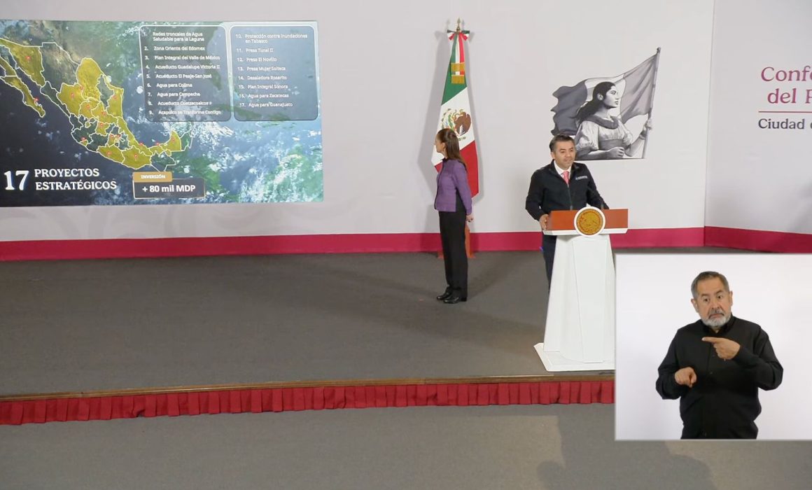 Avanzan proyectos hídricos y rescate de cuencas en Edomex: Conagua