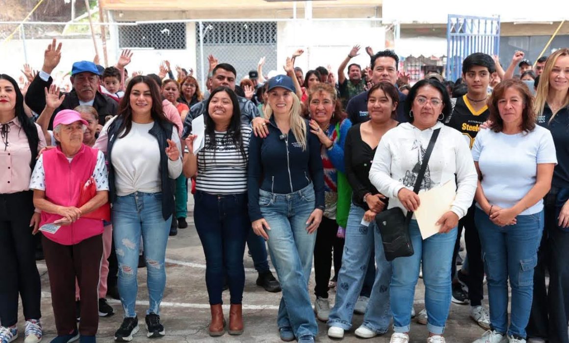Beneficia Huixquilucan a familias con gimnasio, apoyos y servicios