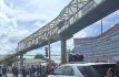 Bloquean la México-Texcoco por conflicto en predio El Gallito