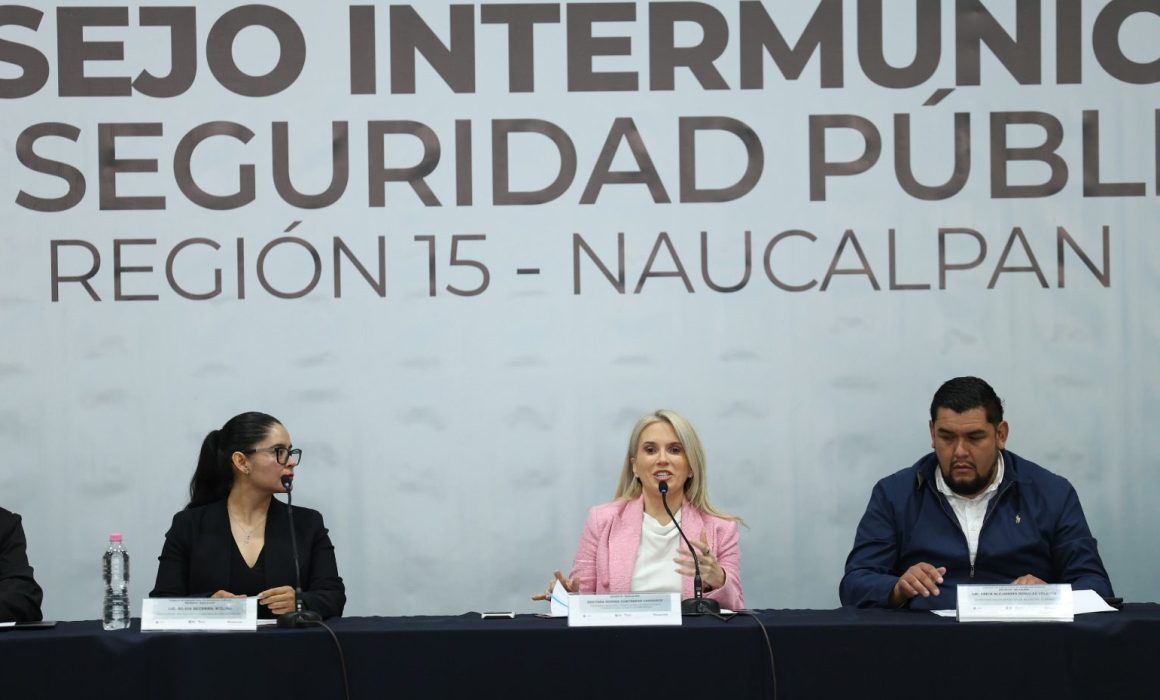 Caen 11.8% los delitos en Huixquilucan tras estrategia de seguridad