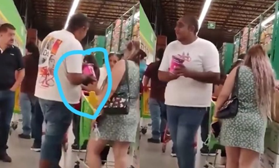 Captan a familia en Texcoco chupando helados antes de consumirlos