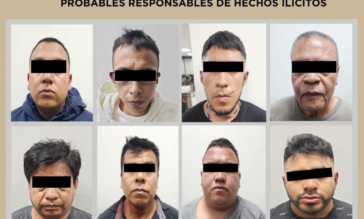 Captura FGJEM y SSEM a 8 por homicidio en Naucalpan