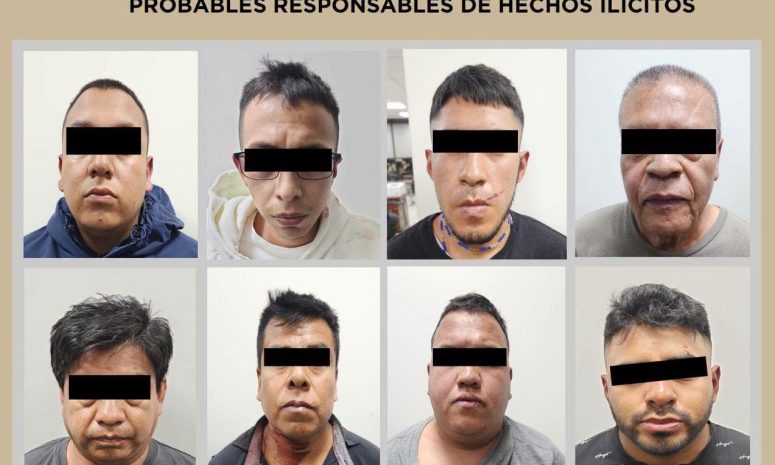 Captura FGJEM y SSEM a 8 por homicidio en Naucalpan