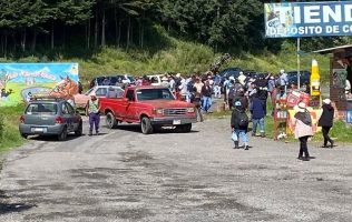 Cierran La Marquesa-Tenango por disputa de tierras