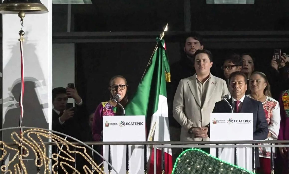 Clama Azucena por paz y honestidad durante Grito en Ecatepec