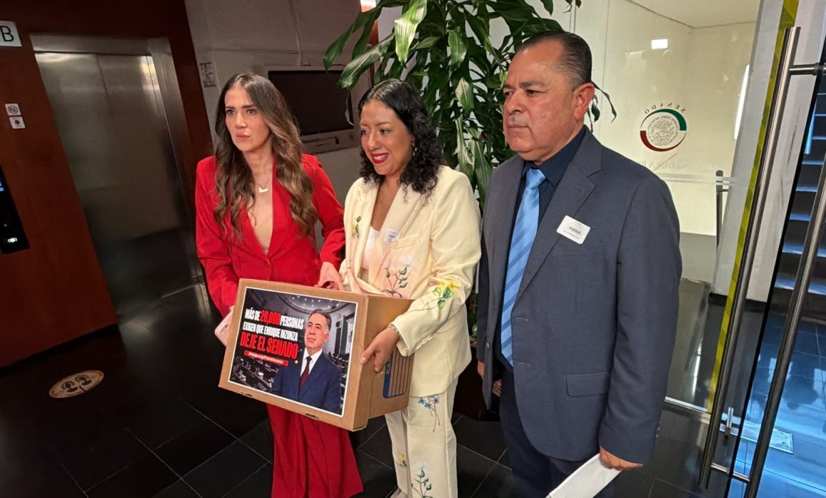 Con 23 mil firmas, exigen al Senado separar a Inzunza por acusaciones