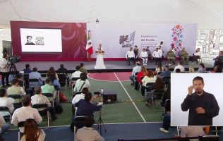 Condena Sheinbaum amenazas de senador de Morena contra periodista