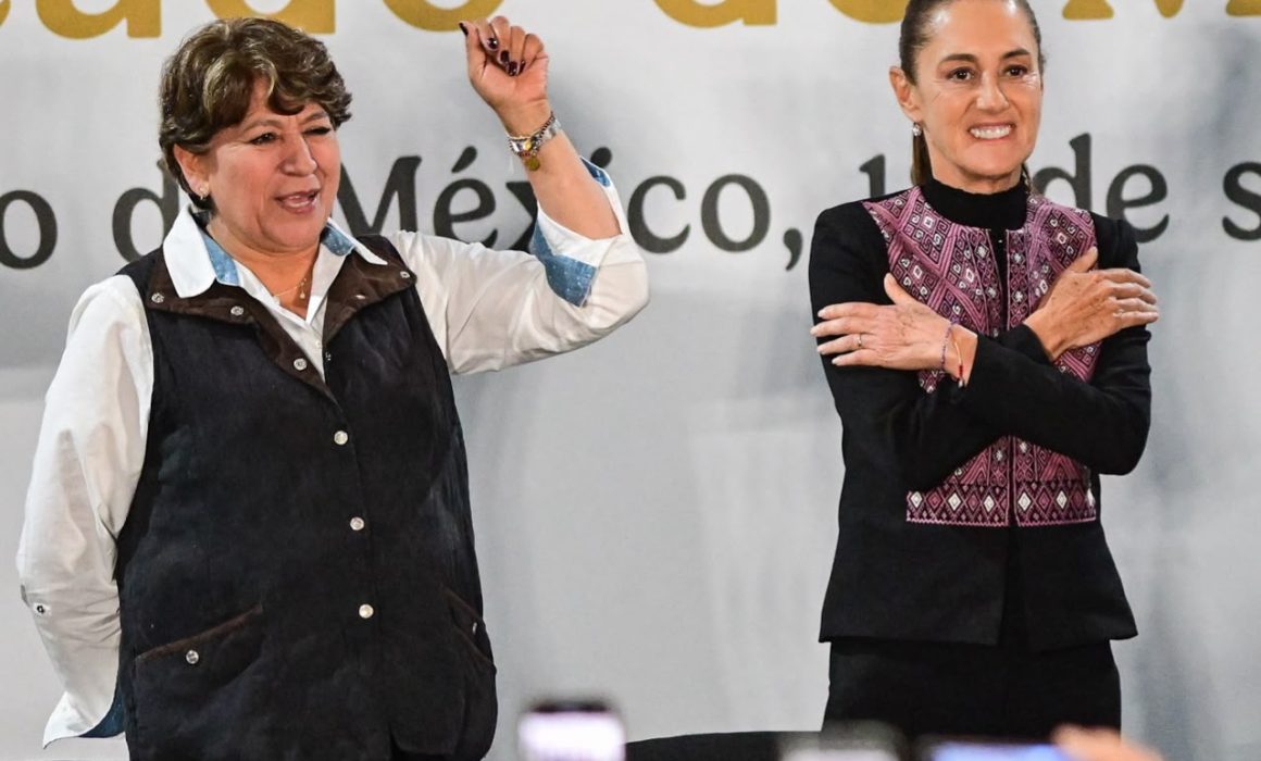 Confirma gobierno de Delfina Gómez respaldo total a Claudia Sheinbaum