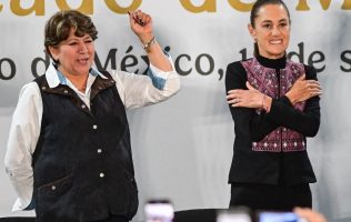Confirma gobierno de Delfina Gómez respaldo total a Claudia Sheinbaum