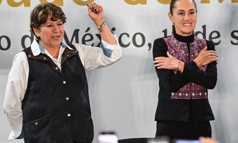 Confirma gobierno de Delfina Gómez respaldo total a Claudia Sheinbaum