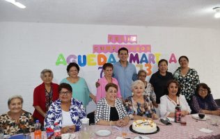 Convive Paco Mercado con amigos de Gracias a la Vida en Tlanepantla