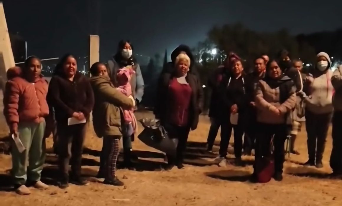 Crean vecinos de Chalco red ciudadana ante falta de seguridad