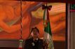 Da el grito de Independencia Delfina Gómez acompañada de miles en Toluca