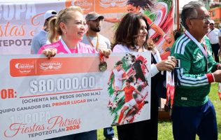 Deja Gelly Zuppa sin sus premios a deportistas de Tepotzotlán