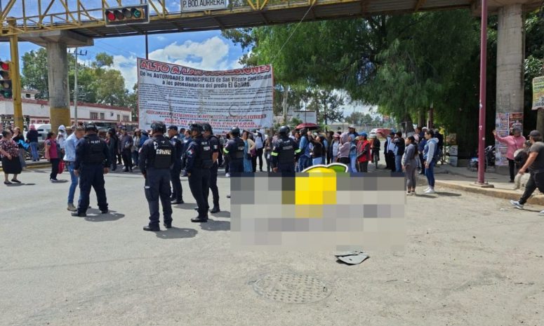 Denuncian ejidatarios represión de autoridades; cierran la Méx-Texcoco