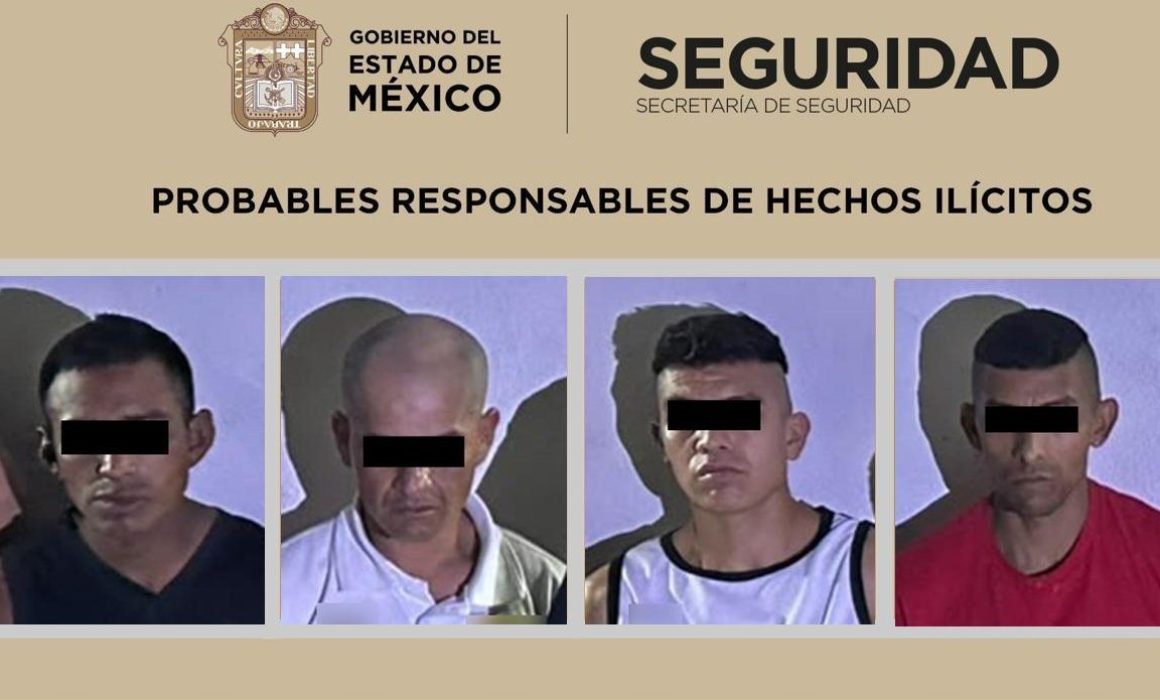 Desarticula SSEM célula delictiva con operativo en Valle de Chalco