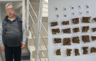 Desata persecución hombre de la tercera edad; llevaba droga