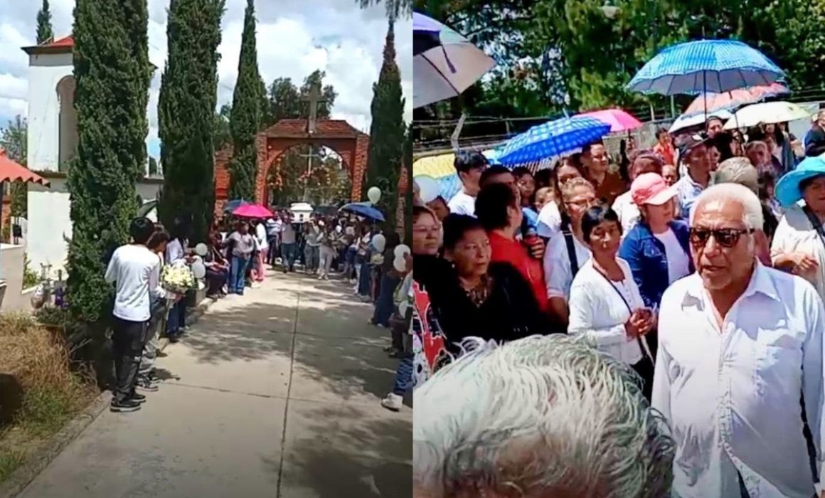 Despiden a Alejandro, víctima mortal de la explosión en Izcalli