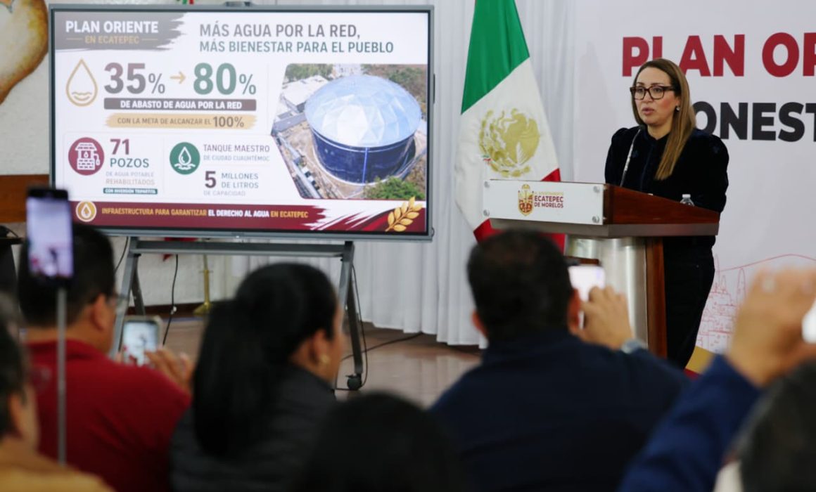 Destacan inversión de más de 3 mil mdp con Plan Oriente en Ecatepec