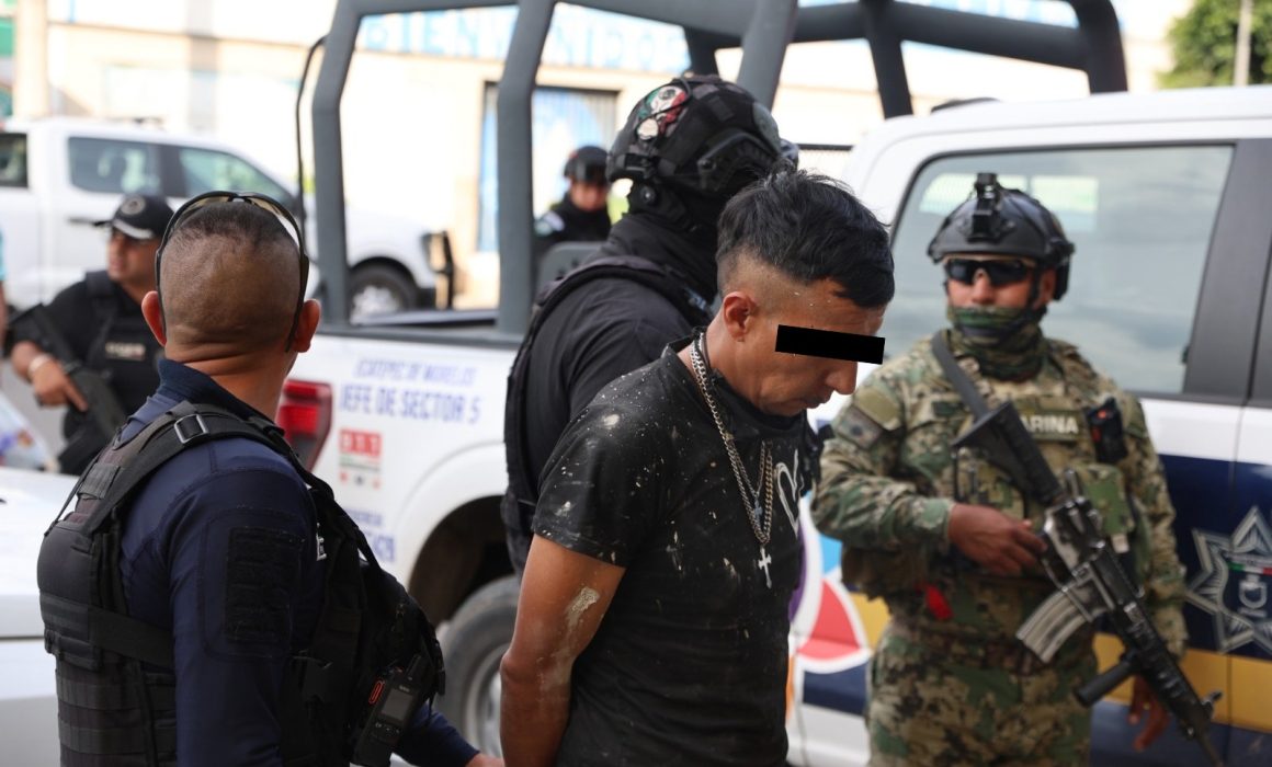 Detienen en Ecatepec a presunto integrante de grupo criminal