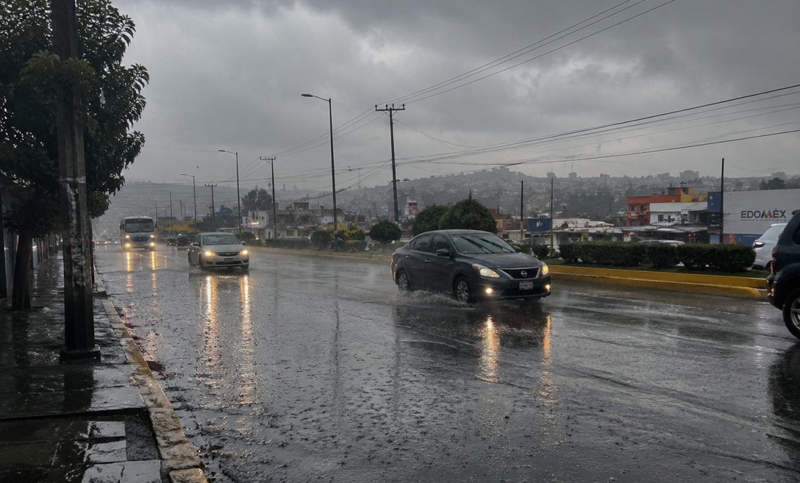 Enfrenta el Edomex lluvias, granizo y calor extremo este 7 de septiembre