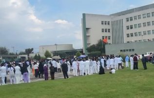 Evacúan a 980 personas por fuga de gas en Centro Médico López Mateos