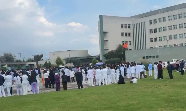 Evacúan a 980 personas por fuga de gas en Centro Médico López Mateos