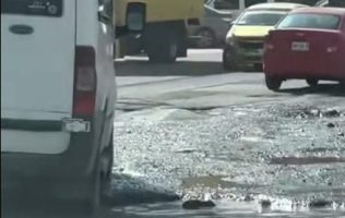 Exhiben lluvias carencias de Huehuetoca para arreglar vías principales