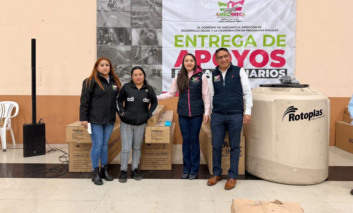 Fortalece Amecameca apoyo social para mejorar viviendas