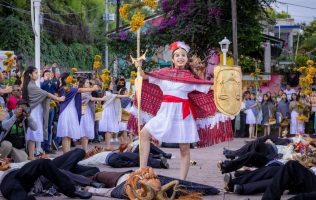 Fortalece UAEMéx cultura de Tenancingo con Los Diablos de Yauhtli