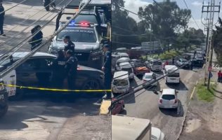 Hallan a hombre sin vida en auto en La Paz; presumen de ataque directo