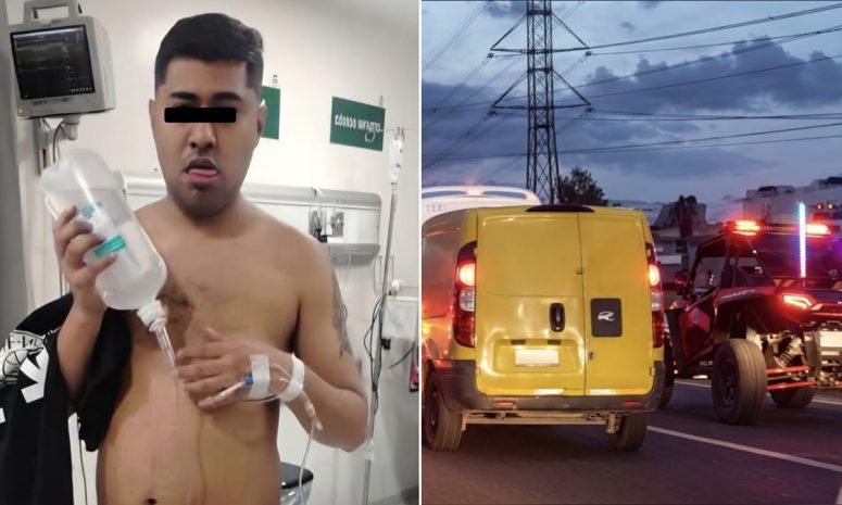 Identifican a hombres baleados cuando viajaban en Razer en Tlalnepantla