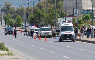Ignora puente peatonal y muere arrollado en la Toluca-Naucalpan