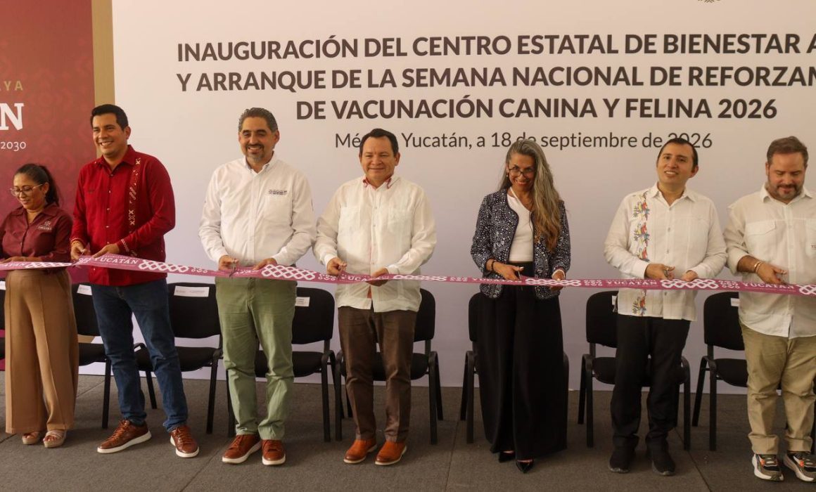 Inauguran Centro Estatal de Bienestar Animal que esterilizará 200 animales a la semana