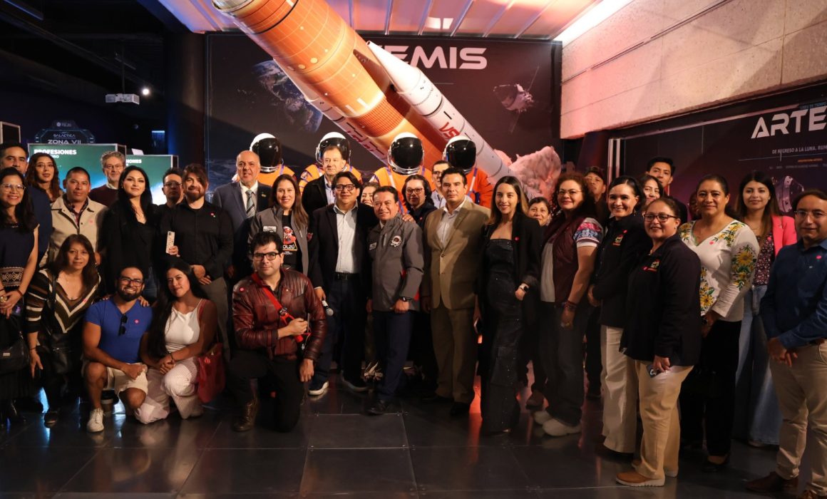 Inauguran en Toluca Misión Galáctica, un viaje hacia el espacio