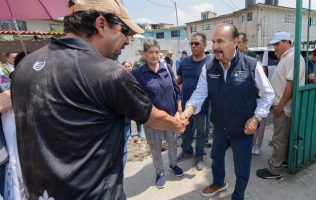 Inicia Atizapán pavimentación de calle 5 de Mayo en San Mateo Tecoloapan